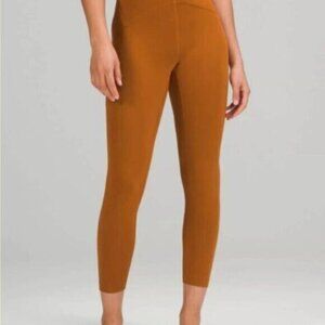 Lululemon Instill high-rise Tight  Size 10  Leggings Butternut Brown  2021  EUC